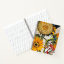 Search for orange sunflower notebooks Gardening