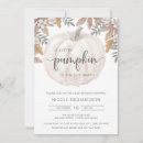 Search for little pumpkin on the way baby shower invitations Fall
