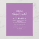 Search for bars 4x5 invitations Purple