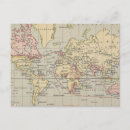 Search for historical world map postcards Cartography