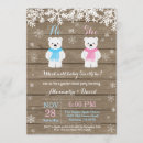 Search for wood gender reveal invitations He or she
