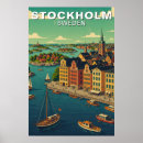 Search for swedish posters Vintage travel