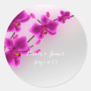 Search for orchid wedding stickers Pink
