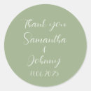 Search for rustic elegant wedding stickers Sage green