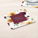 Search for bridal shower coasters Botanical