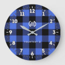Search for checks and clocks Red and white