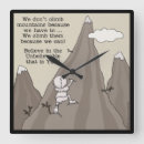 Search for mountain clocks Climber