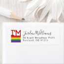 Search for human rights return address labels Pride parade