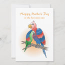 Search for parrot mothers day cards For her