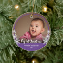 Search for purple christmas tree decorations Keepsake