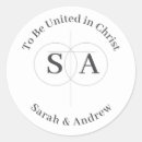 Search for cross wedding stickers Elegant