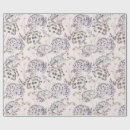 Search for wild flowers wrapping paper Elegant