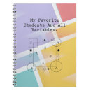 Search for funny math notebooks Teacher appreciation