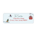 Search for sports return address labels Watercolor