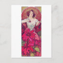 Search for alphonse mucha postcards Lithograph