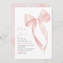 Search for girl bridal shower invitations Coquette