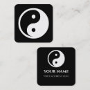 Search for yin yang business cards Buddhism