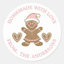 Search for gingerbread cookies stickers Xmas