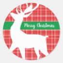 Search for red white plaid stickers Traditional