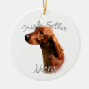 Search for irish setter christmas tree decorations Puppy