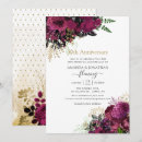 Search for vintage anniversary invitations Gold