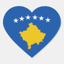 Search for kosovo flag stickers Kosovar