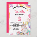 Search for unicorn 5th birthday invitations Cute