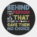 Search for behind stickers Story
