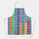 Search for periodic table elements aprons Chemist