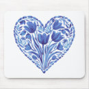 Search for blue tulips mouse mats White