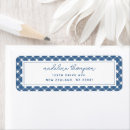 Search for lined return address labels Navy blue