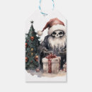 Search for goth christmas gift tags Skull