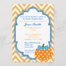 Search for pumpkin patch baby shower invitations Orange