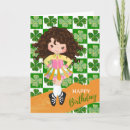 Search for shamrock birthday cards St patricks day birthday