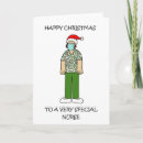 Search for nursing christmas cards Cartoon