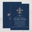 Search for nola invitations Fleur de lis