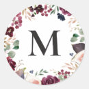 Search for floral purple stickers Burgundy