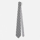 Search for black and white zig zag ties Trendy