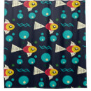 Search for fish shower curtains Cool