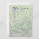 Search for purple iris 5x7 invitations Garden