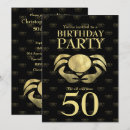 Search for astrology birthday invitations Crab