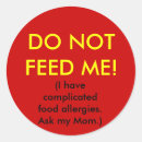 Search for child safety stickers Allergy