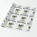 Search for owl christmas wrapping paper Pattern