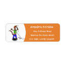 Search for singing return address labels Funny