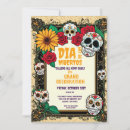 Search for sugar skulls birthday invitations Mexican fiesta