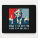 Search for middle finger mouse mats Political