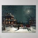 Search for victorian christmas art Sleigh