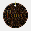 Search for mandala christmas tree decorations Peace