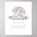 Search for baby shower guest book signs Pink