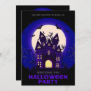 Search for haunted mansion invitations Purple